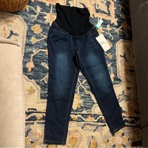 1822 Denim | Blue maternity jeggings